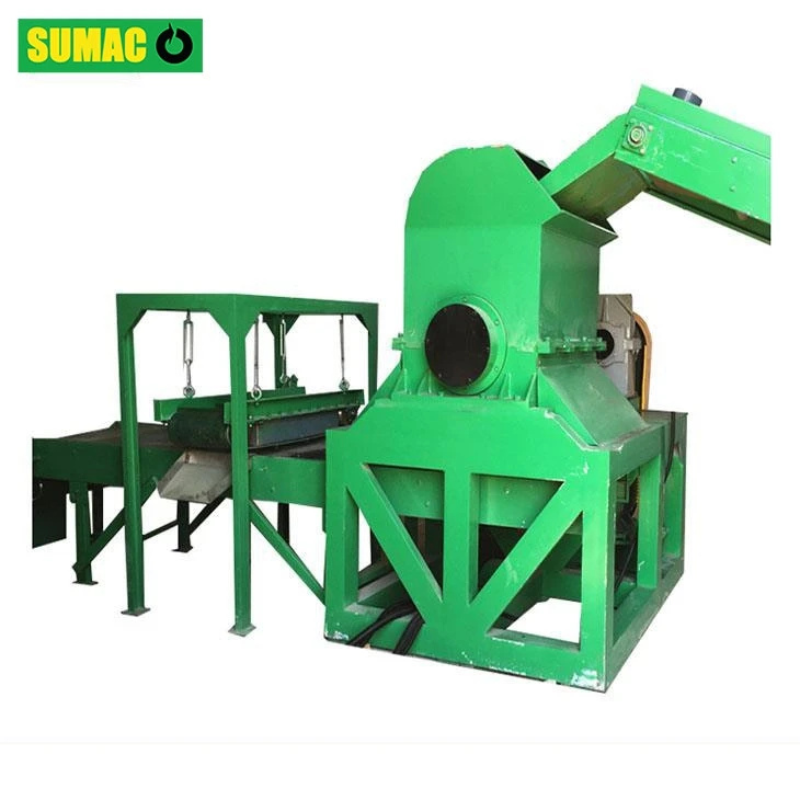 Gummiroterad granulator