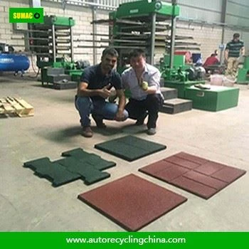 Tyre Recycle Rubber Floor Tile Making Equipment